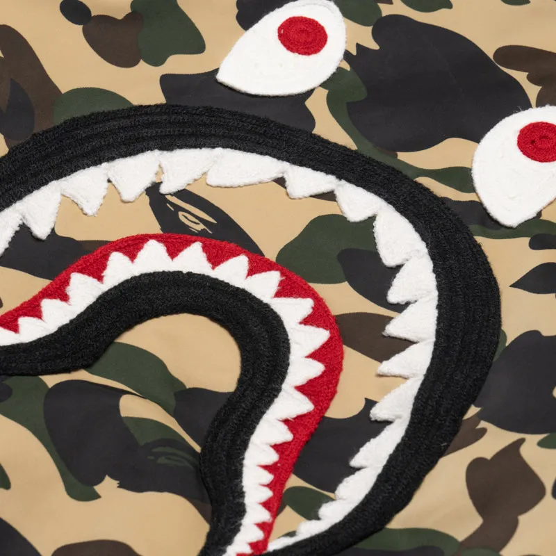 A Bathing Ape 1st Camo Shark MA-1 Jacket - Yellow
