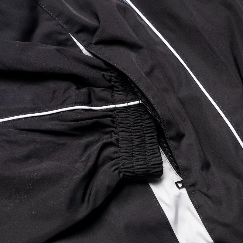 A Bathing Ape Logo Nylon Track Jacket - Black