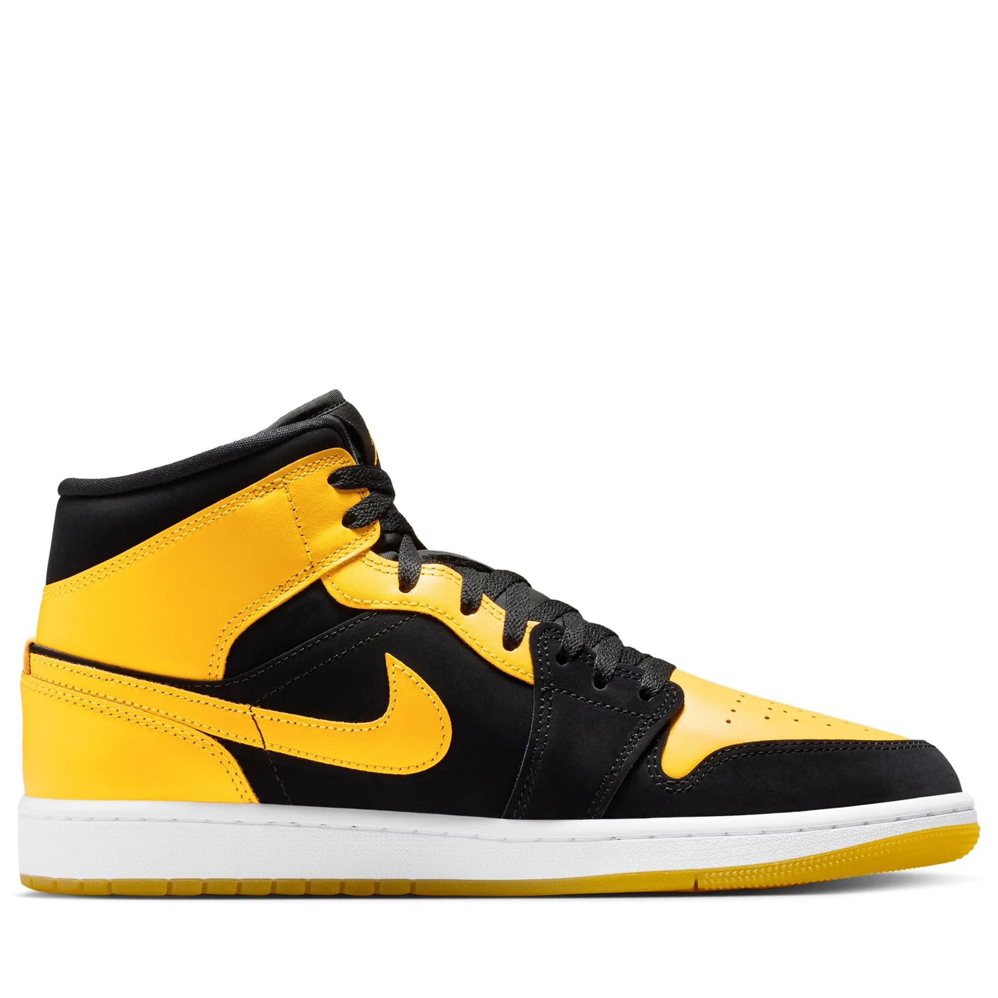 Air Jordan 1 Mid SE - Black/Varsity Maize
