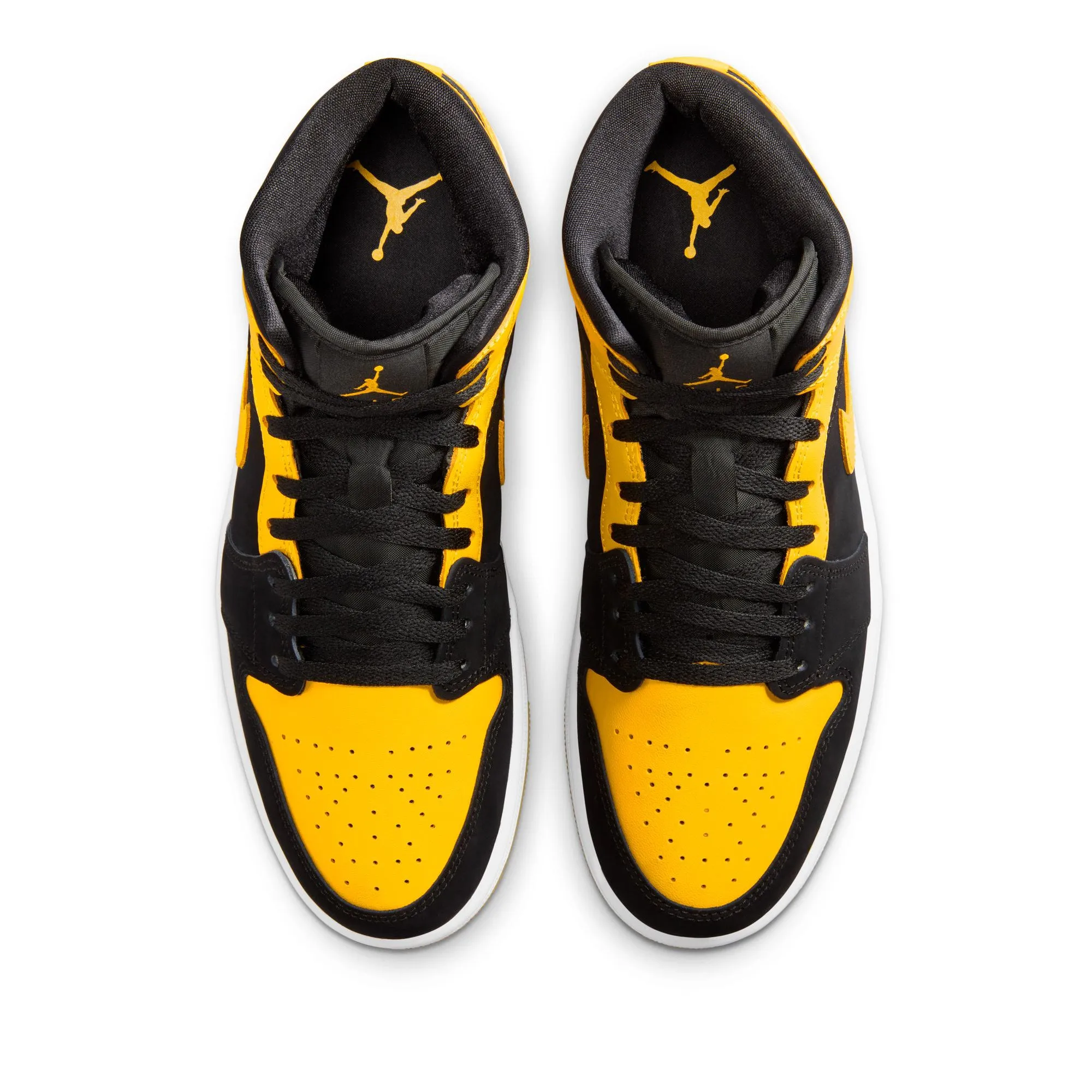 Air Jordan 1 Mid SE - Black/Varsity Maize