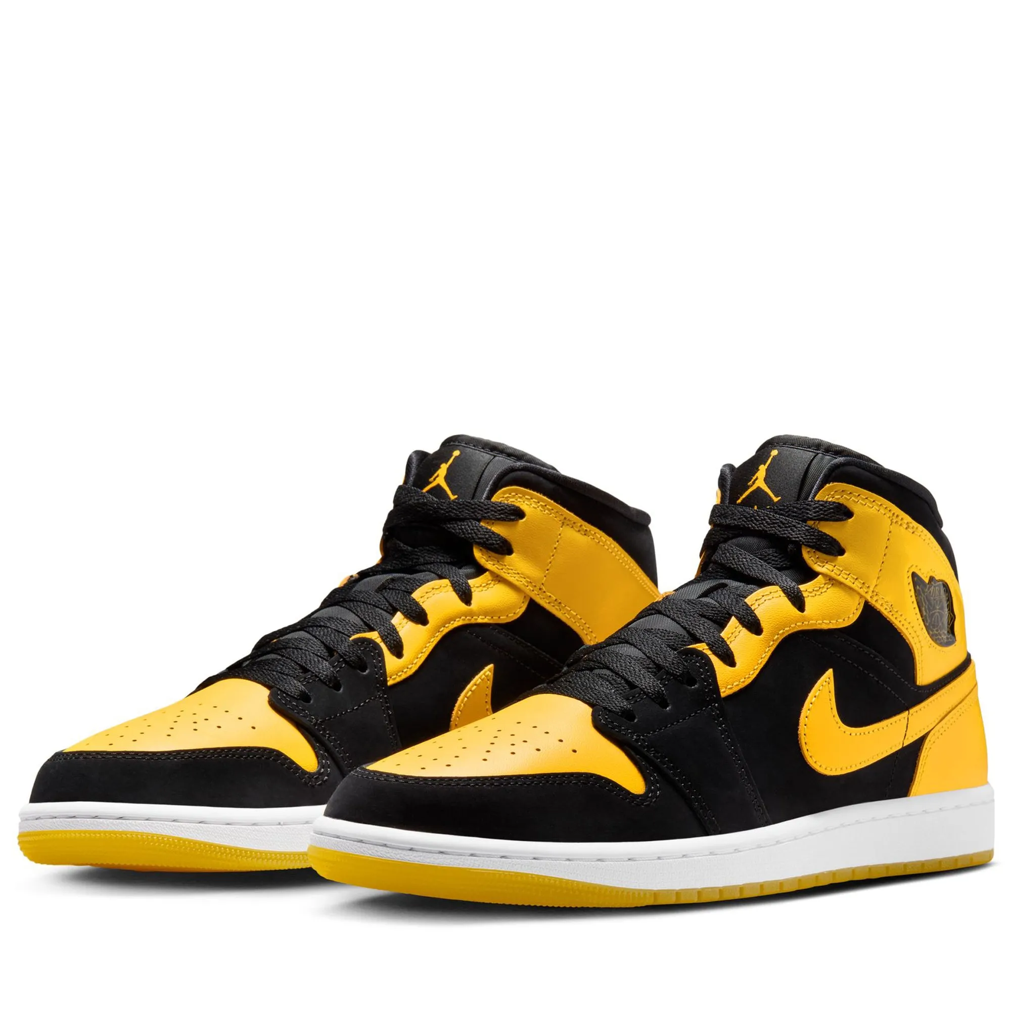 Air Jordan 1 Mid SE - Black/Varsity Maize
