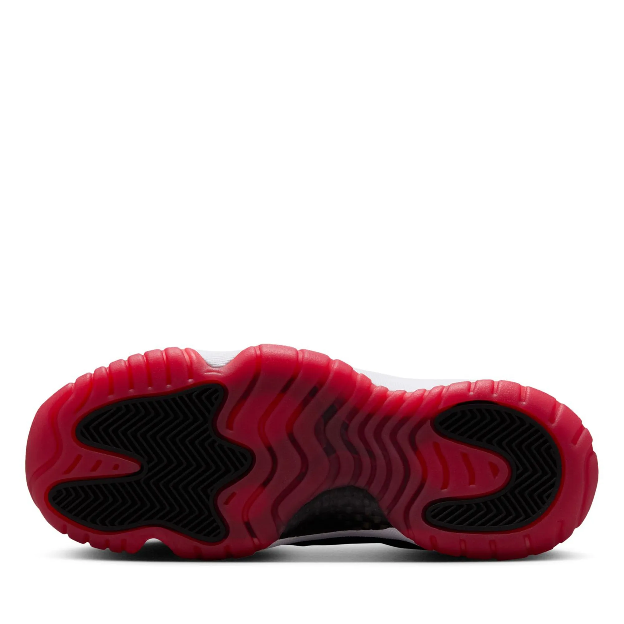 Air Jordan 11 Retro Low 'Bred' (GS) - Black/Varsity Red