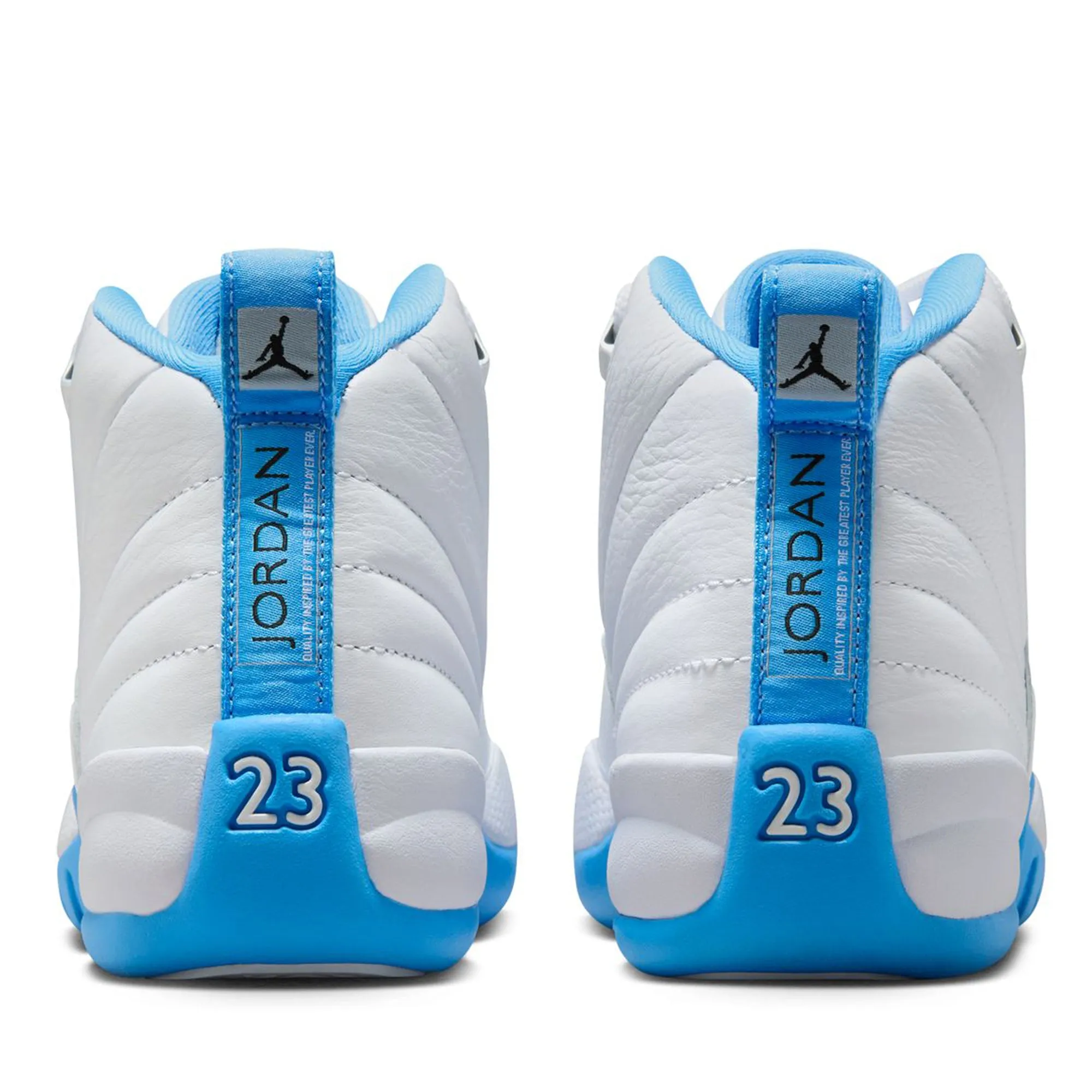 Air Jordan 12 Retro 'Melo' (GS) - White/University Blue