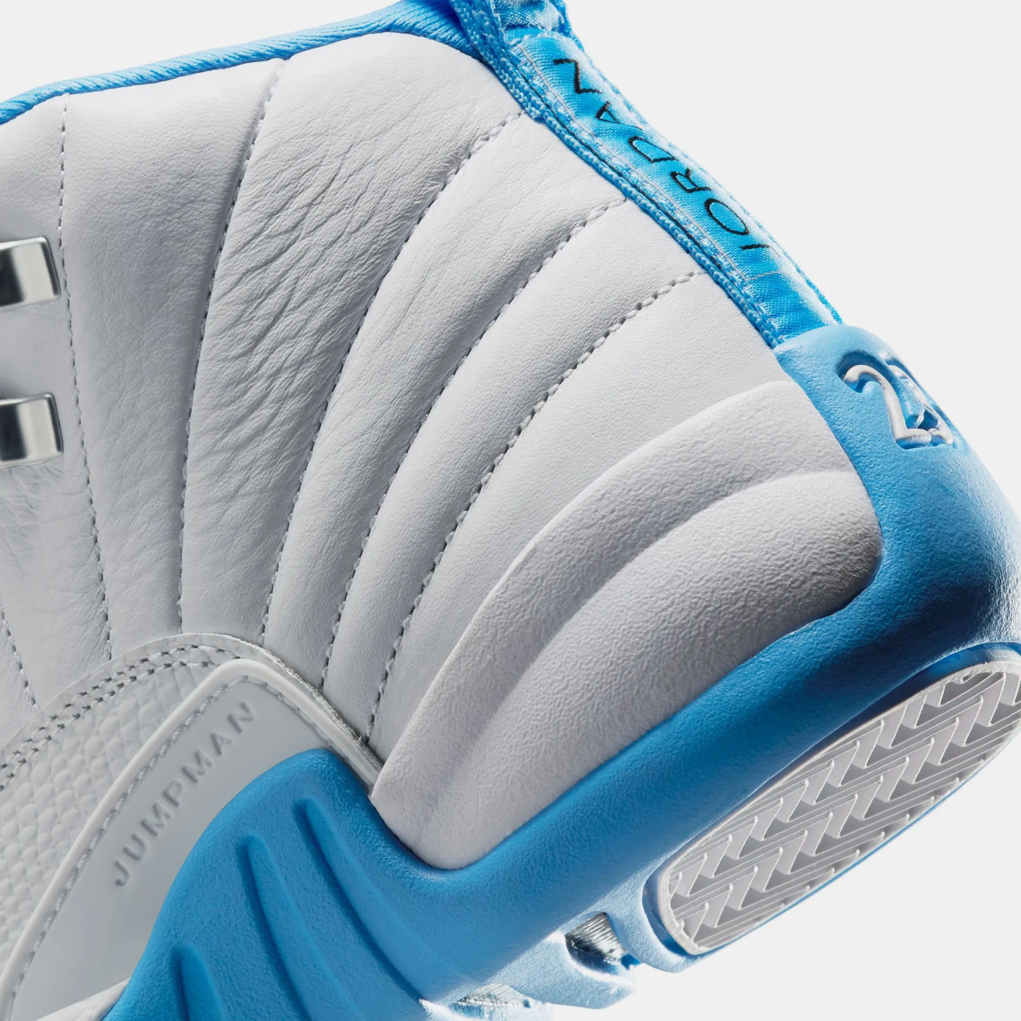 Air Jordan 12 Retro 'Melo' (GS) - White/University Blue