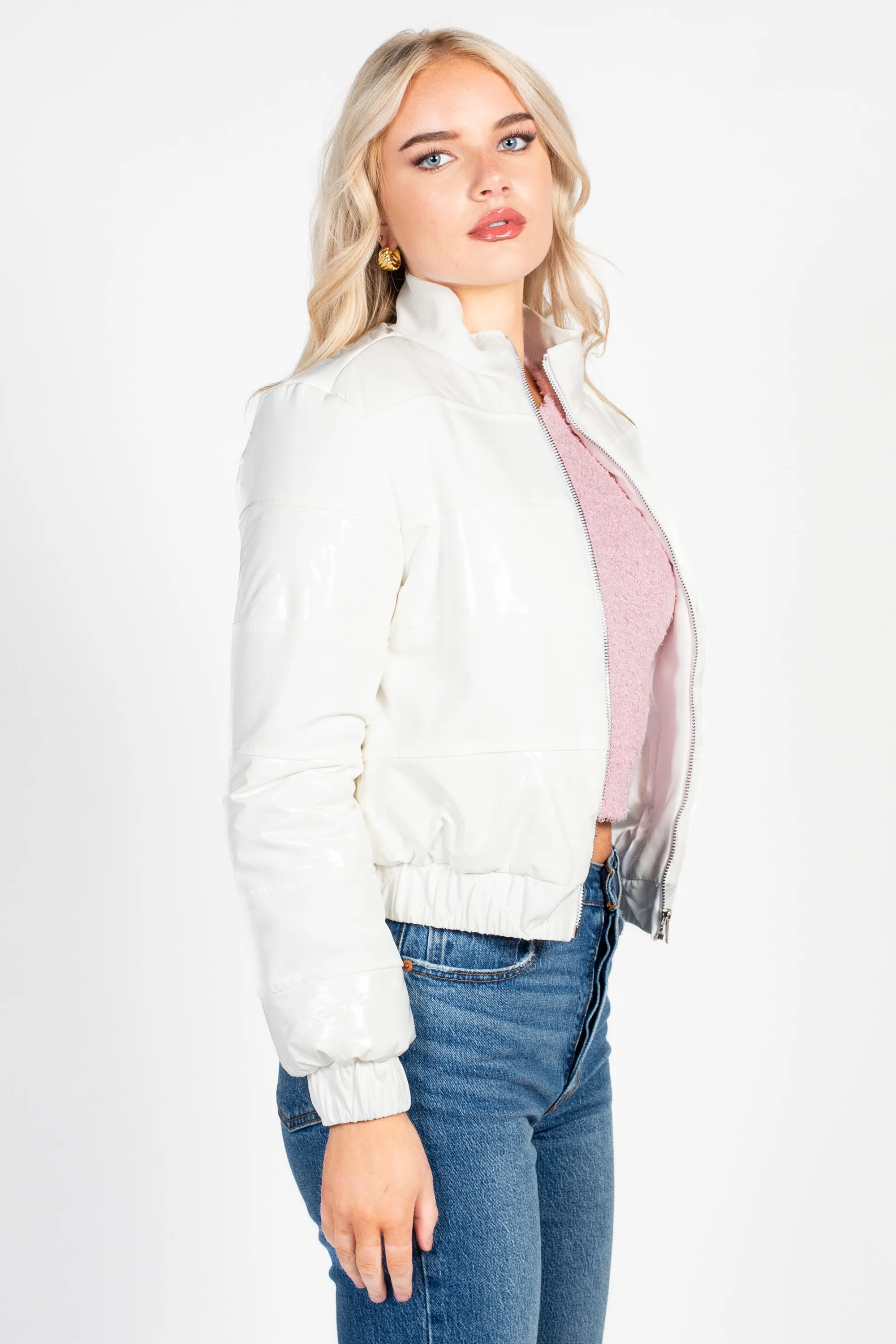 Alissa Glossy Puffer Jacket