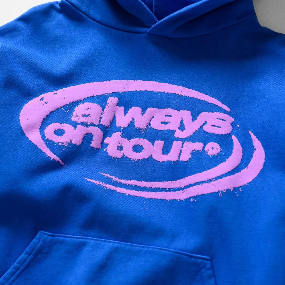 Always On Tour Spinner Hoodie - Cerulean