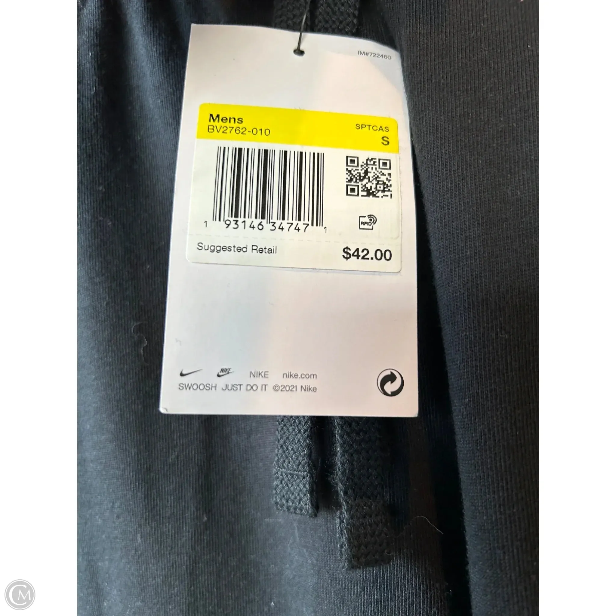 Athletic Pants By Nike Apparel In Black, Size: 4