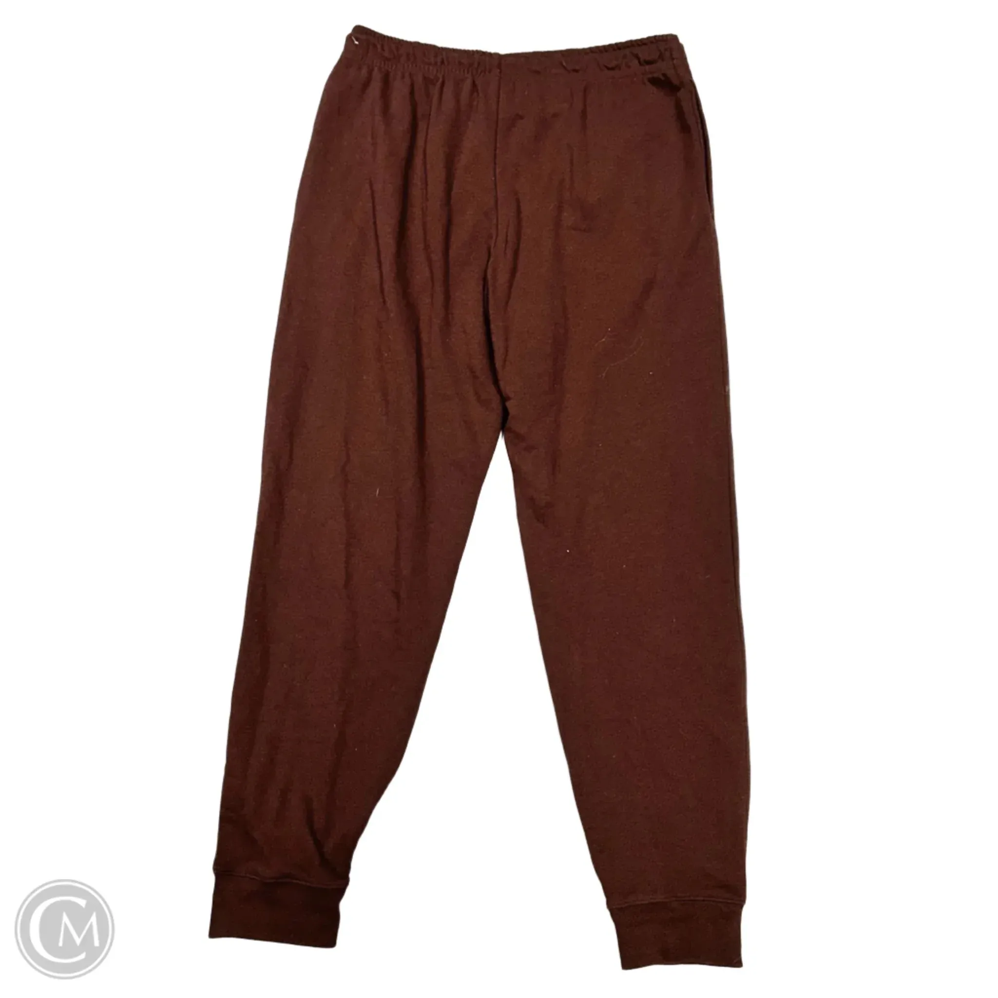 Athletic Pants By Nike Apparel In Brown, Size: L