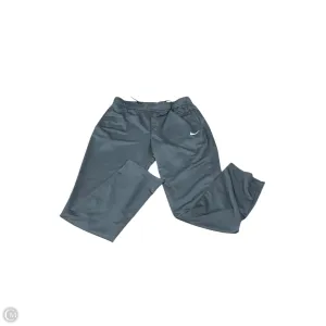 Athletic Pants By Nike Apparel In Grey, Size: L
