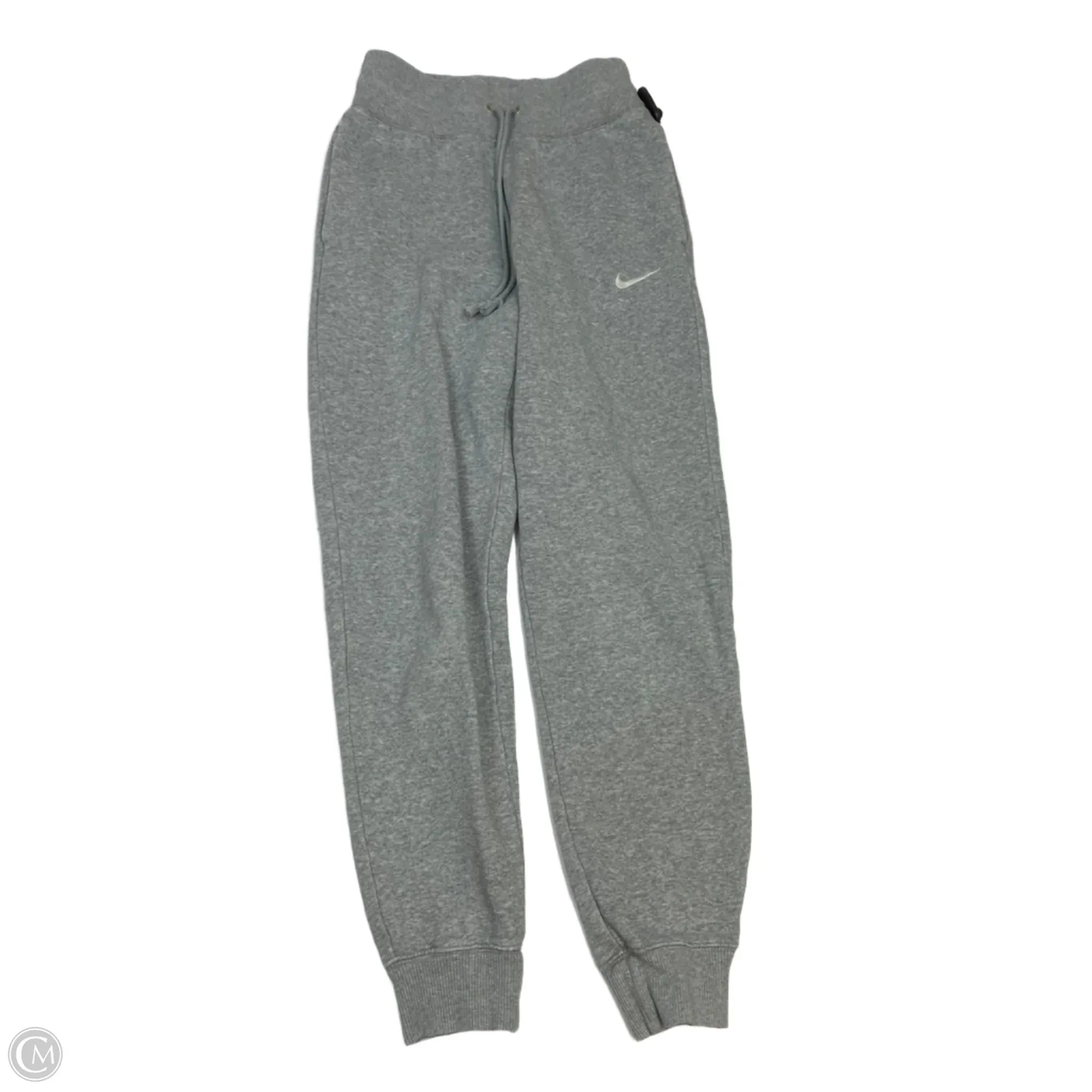 Athletic Pants By Nike Apparel In Grey, Size: Xs