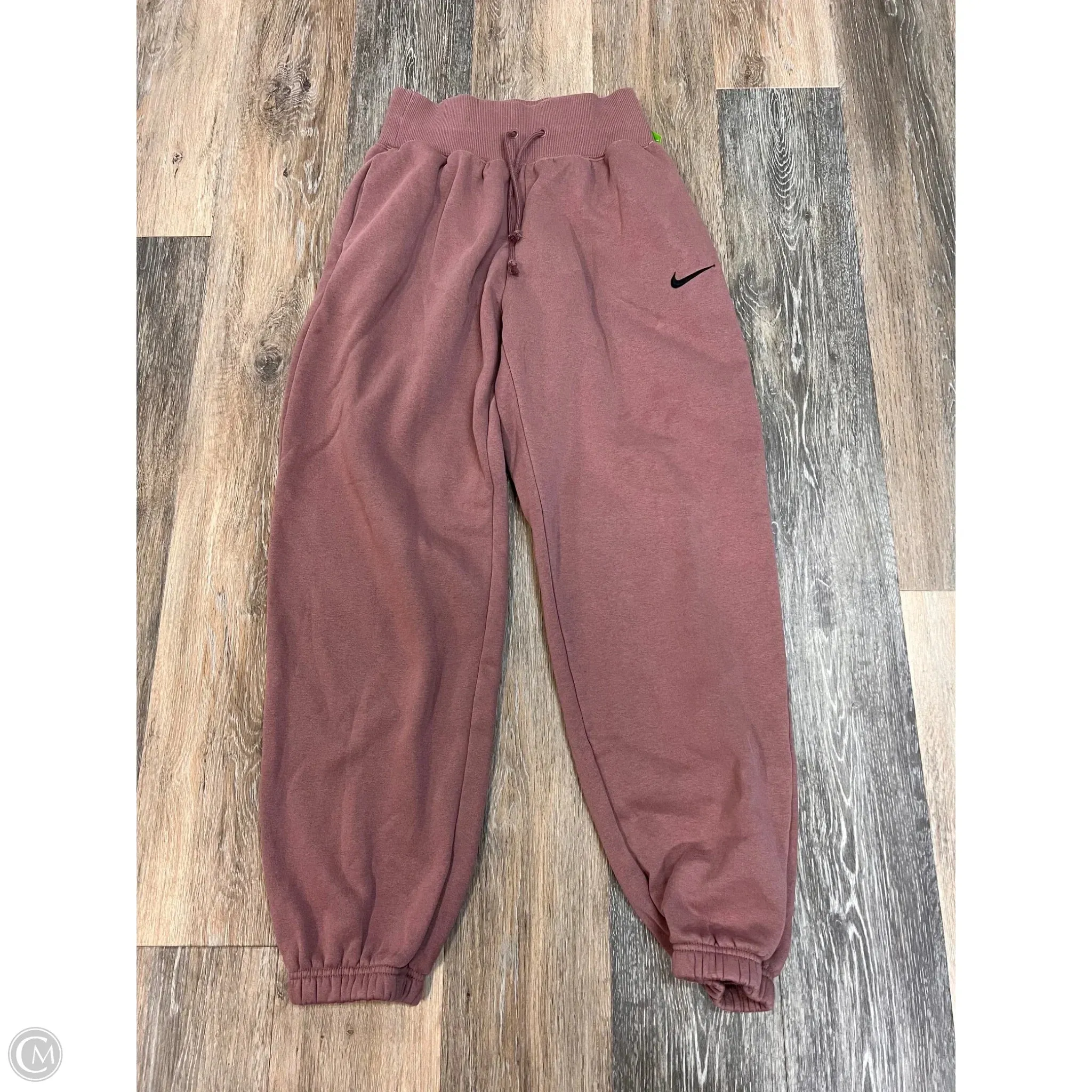 Athletic Pants By Nike Apparel In Mauve, Size: Xs