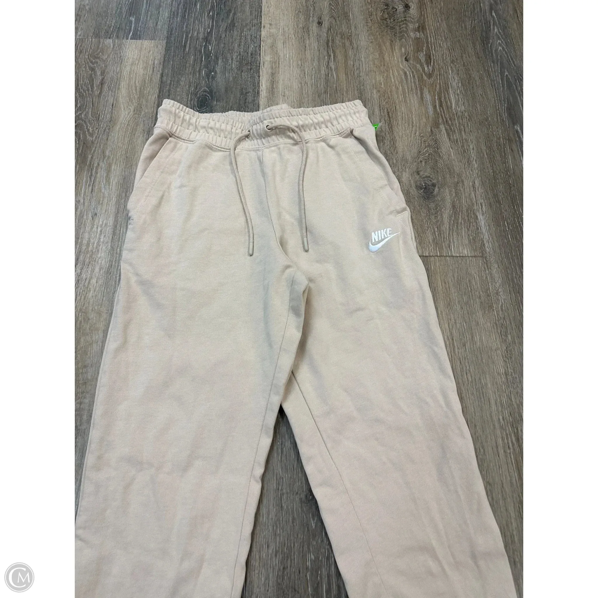 Athletic Pants By Nike Apparel In Tan, Size: Xs