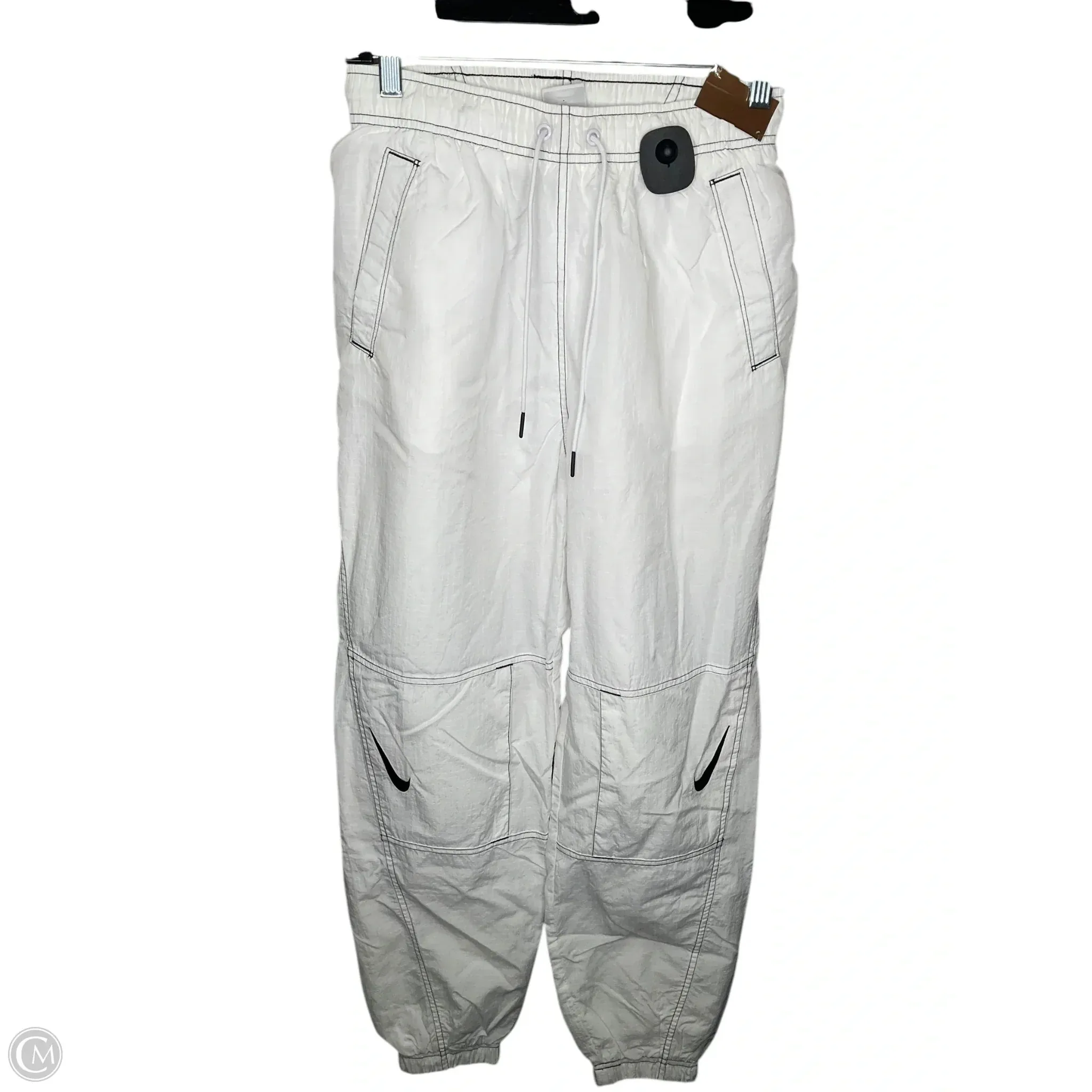 Athletic Pants By Nike Apparel In White, Size: Xs