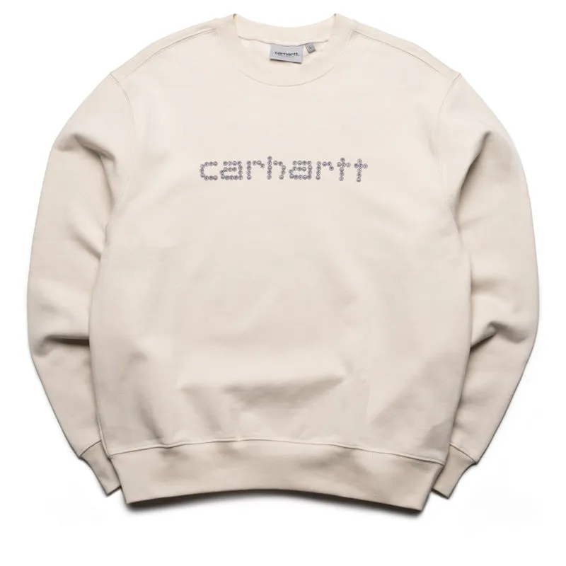 Carhartt WIP Rivet Script Sweater - Natural