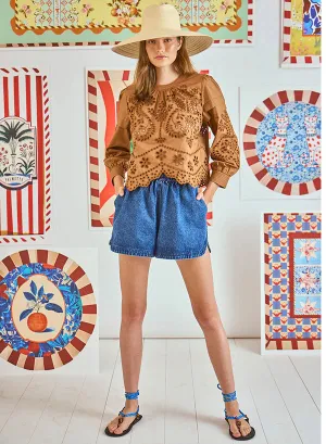 Courtland Short ~ Harbor Denim