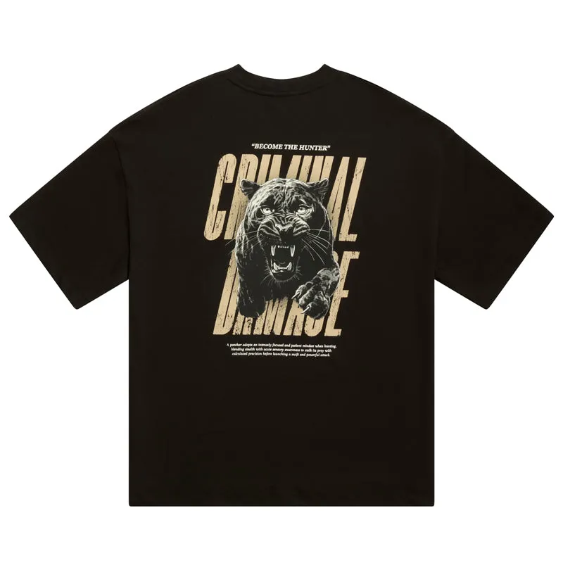Criminal Damage Hunter Tee - Black