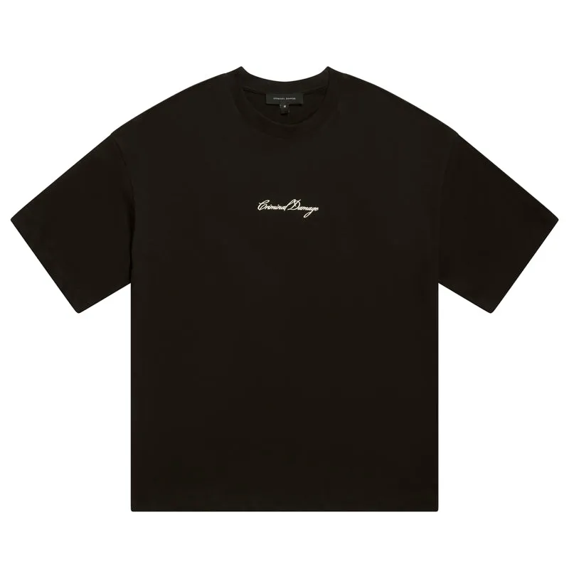 Criminal Damage Hunter Tee - Black