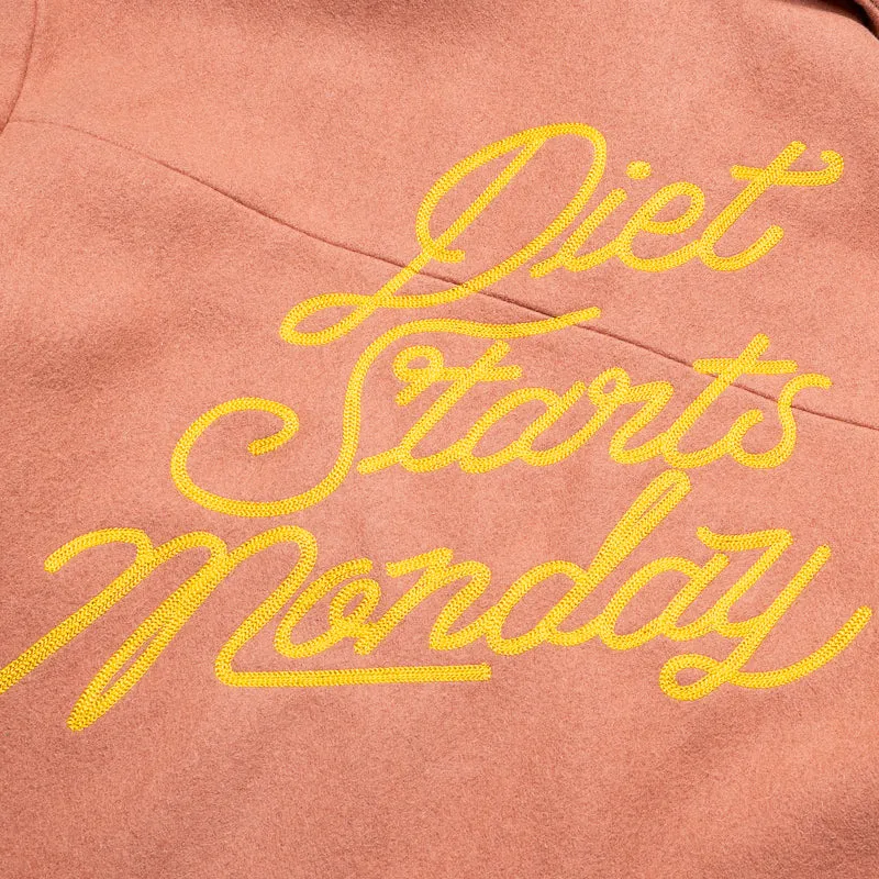 Diet Starts Monday Trouble Jacket - Peach