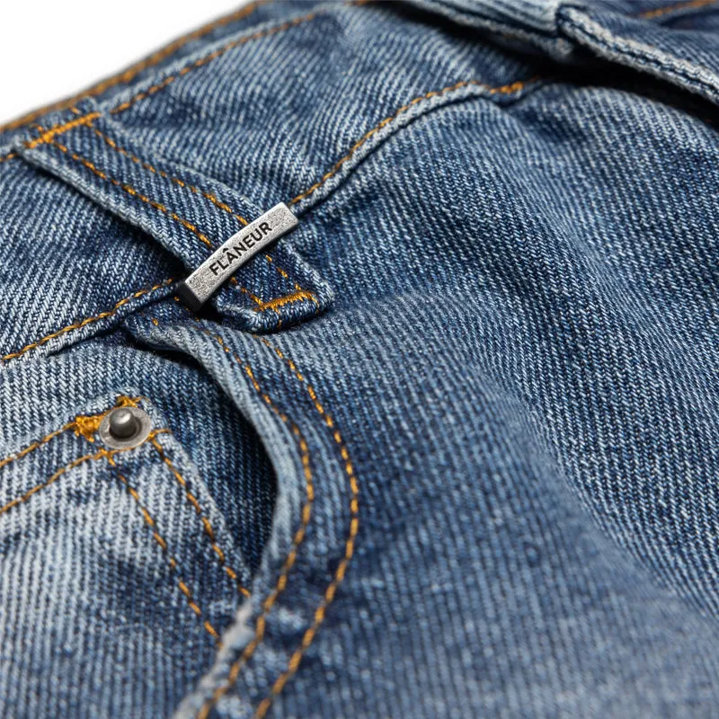 Flaneur Straight Jean - Blue Denim