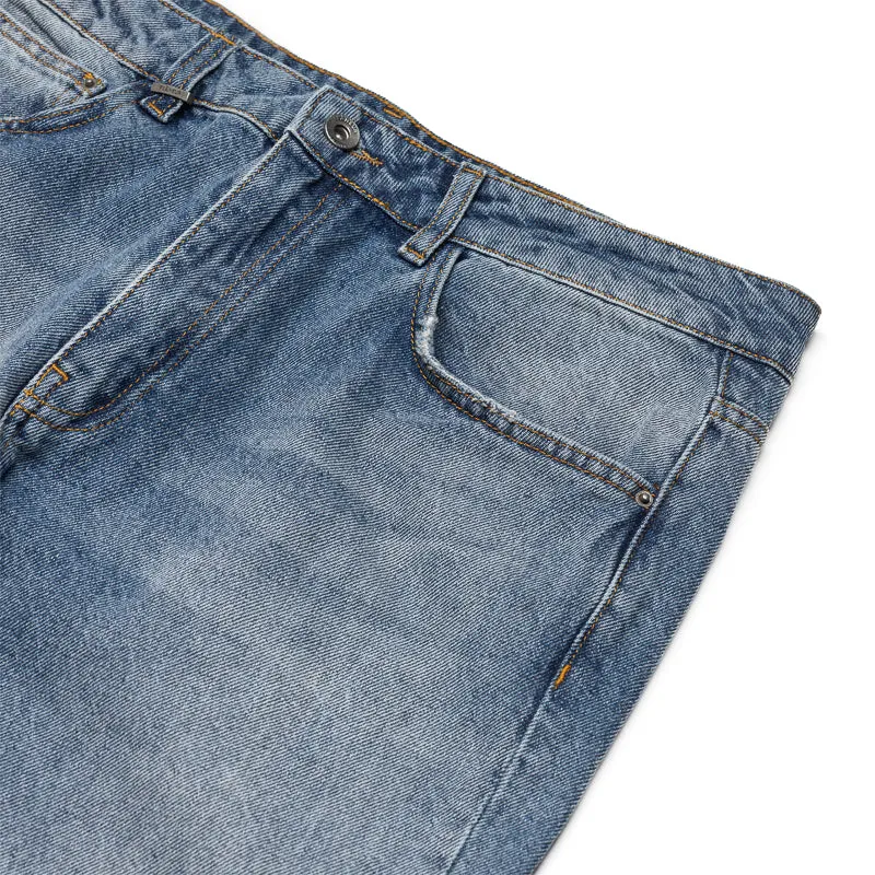 Flaneur Straight Jean - Blue Denim