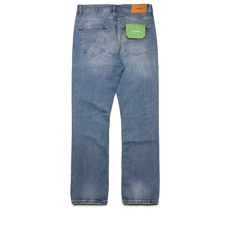 Flaneur Straight Jean - Blue Denim