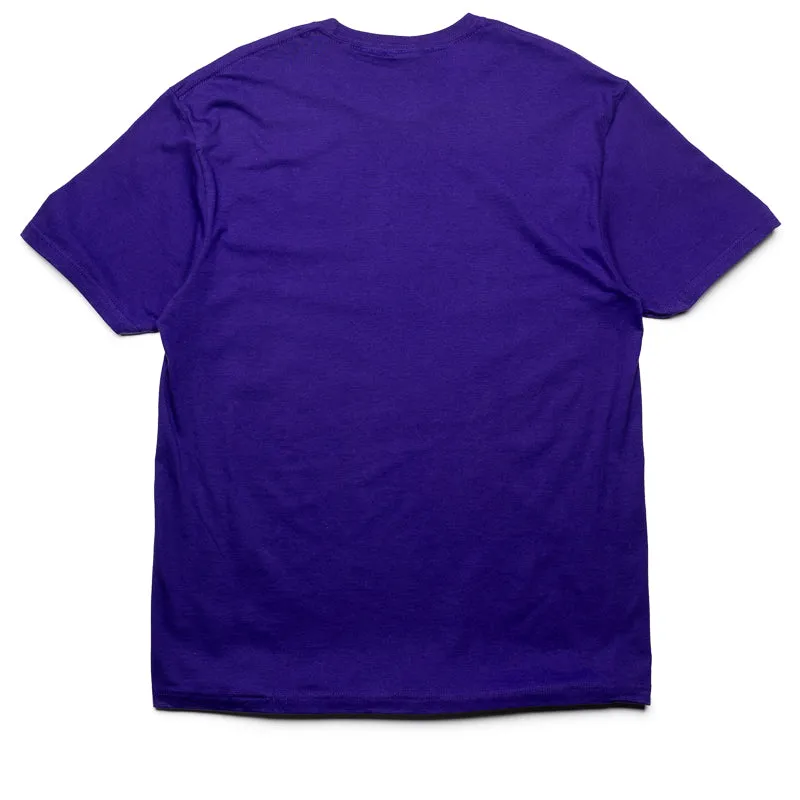 Fucking Awesome 2025 Stamp Logo Tee - Purple