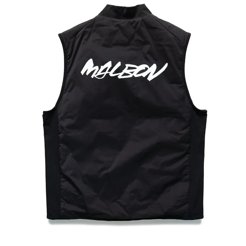 Futura Laboratories x Malbon Golf Poly Down Vest - Black