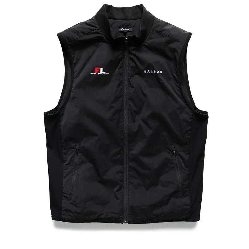 Futura Laboratories x Malbon Golf Poly Down Vest - Black