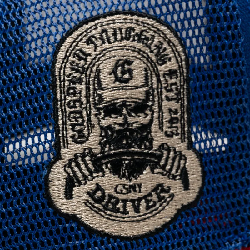 Godspeed New York GS Forever Trucker Hat - Blue/Red