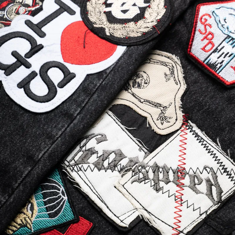 Godspeed New York Patchwork Denim - Black