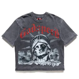 Godspeed New York R.O.M.E Tee - Grey Wash