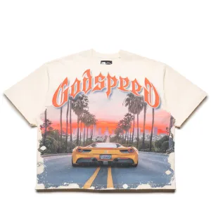 Godspeed New York Sunset Blvd Tee - Bone