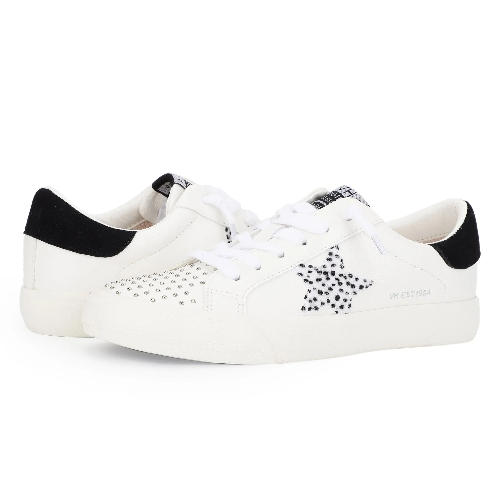 GRANDE - WHITE STUDDED CHEETAH MIX