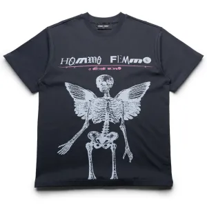 Homme Femme Circle Of Life Tee - Black