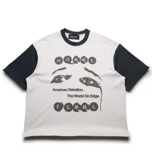 Homme Femme Teary Eye Tee - White