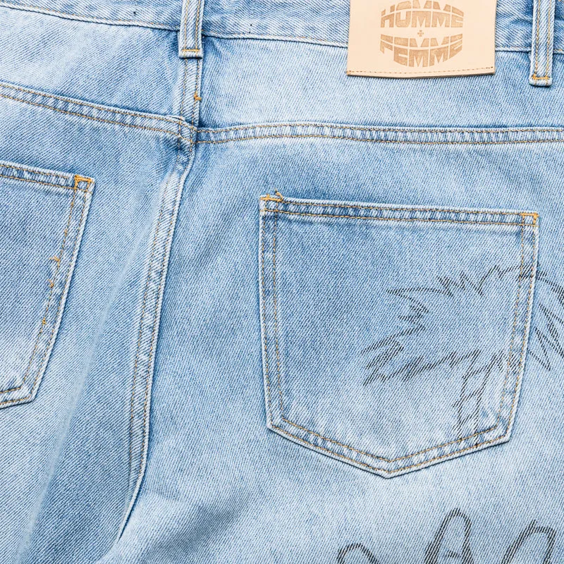 Homme Femme Yearbook Denim - Blue