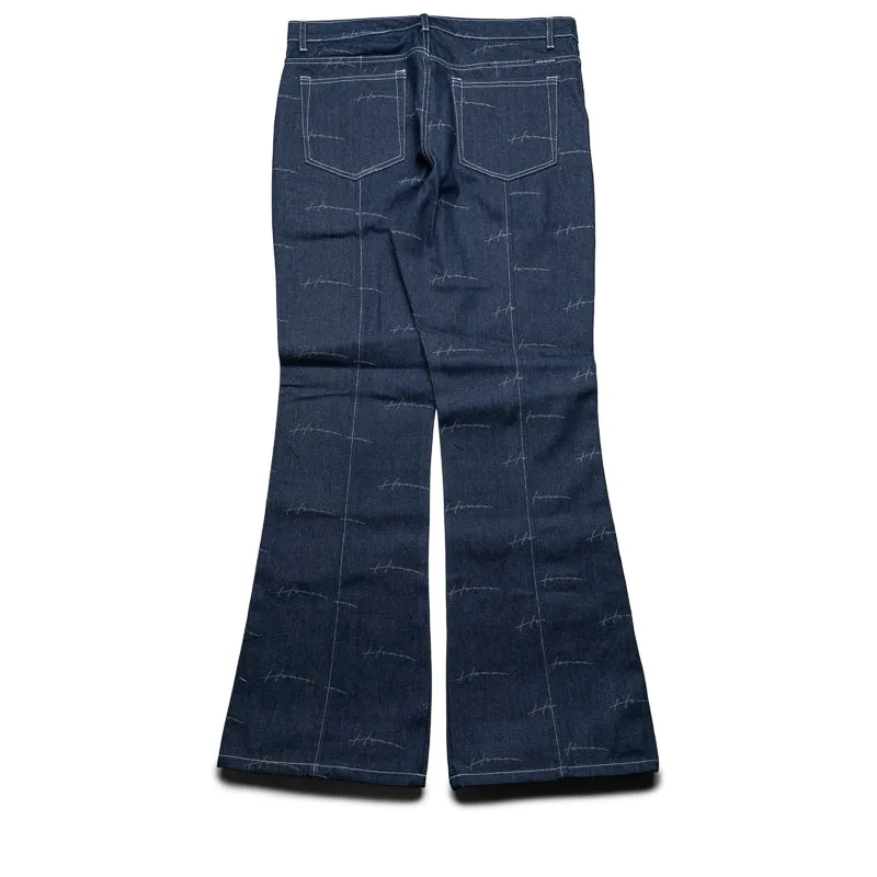 Honor The Gift Denim Riding Flare Pant - Indigo