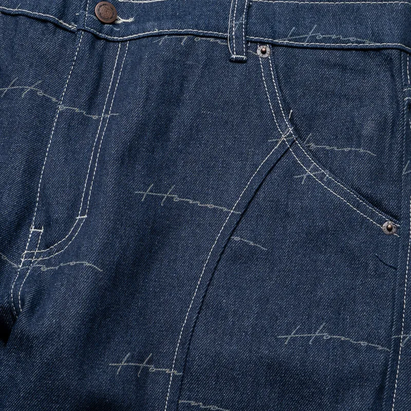 Honor The Gift Denim Riding Flare Pant - Indigo