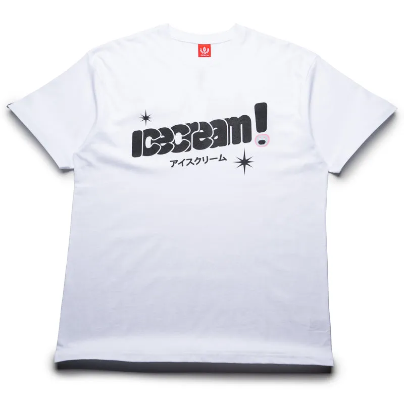 Ice Cream Bubble Gum Tee - White