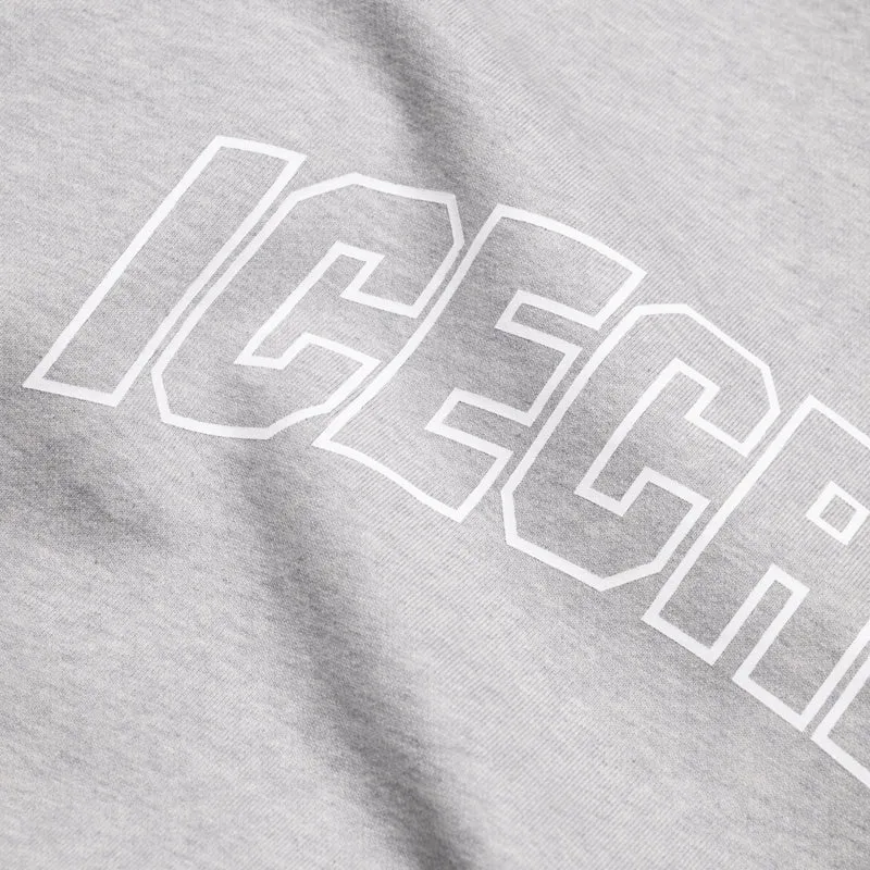 Ice Cream College Sweatshirt - Heather Gray