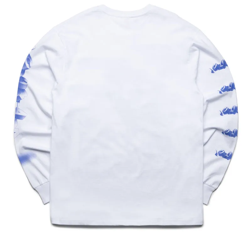 Ice Cream Count Em L/S Knit Tee - White