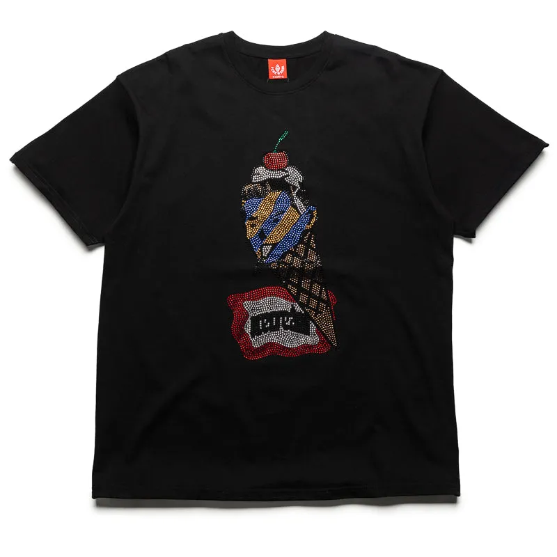 Ice Cream Shiner Tee - Black