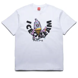 Ice Cream Skate Cone Tee - White