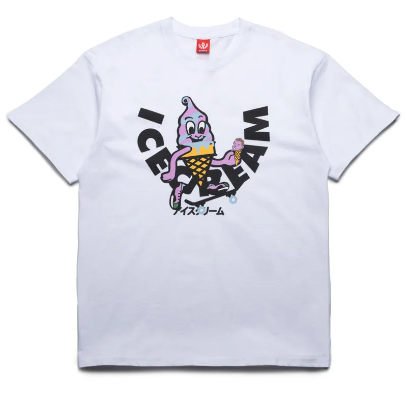 Ice Cream Skate Cone Tee - White