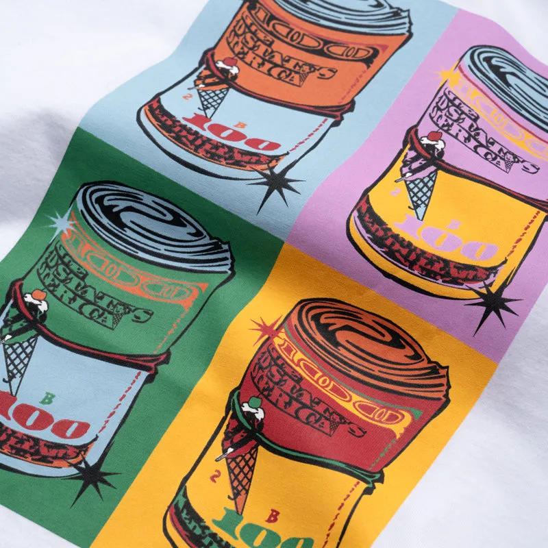 Ice Cream Warbucks Tee - White