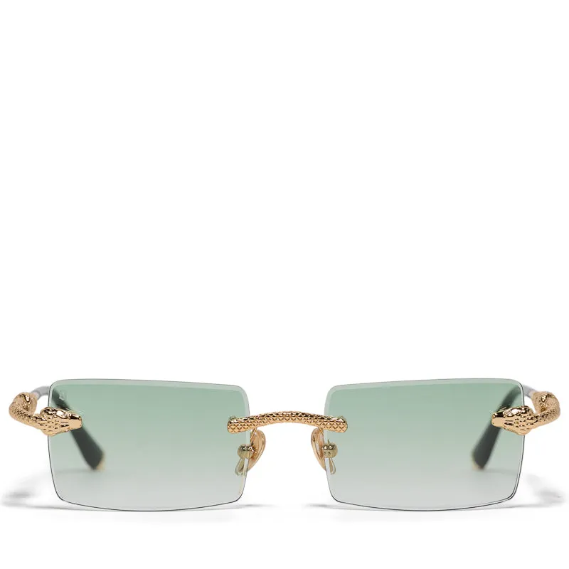 James Oro Serpent Authentic - Green Tint/Gold