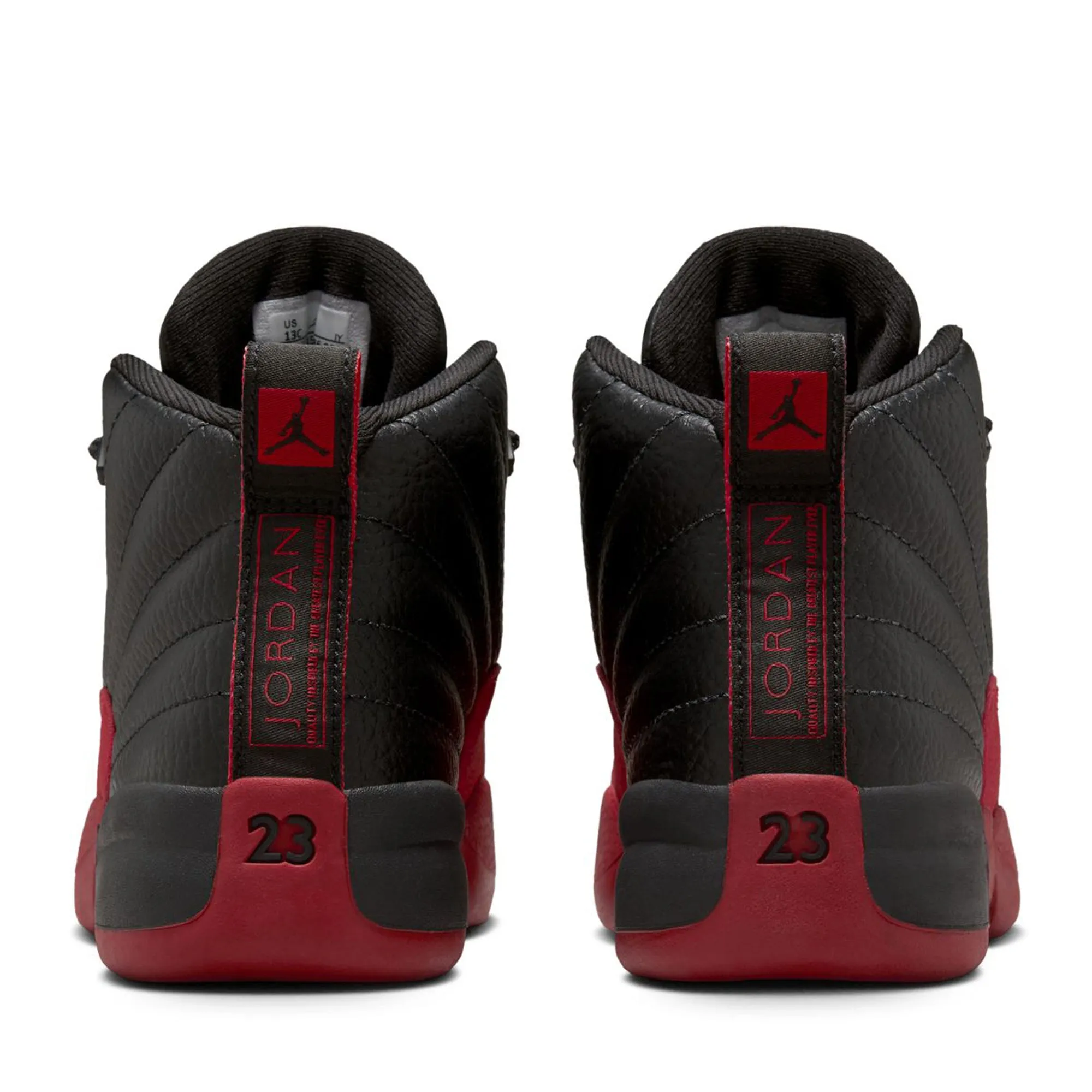 Jordan 12 Retro 'Flu Game' (PS) - Black/Varsity Red