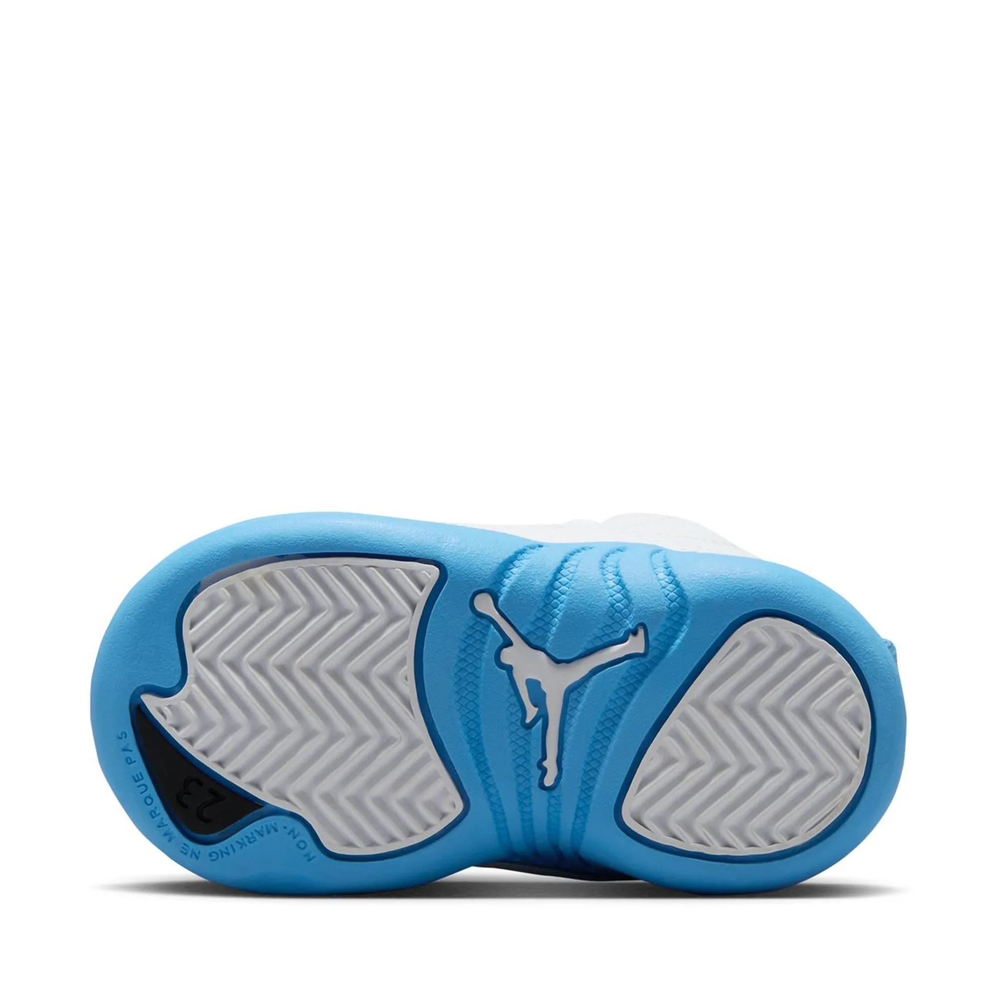 Jordan 12 Retro 'Melo' (TD) - White/University Blue