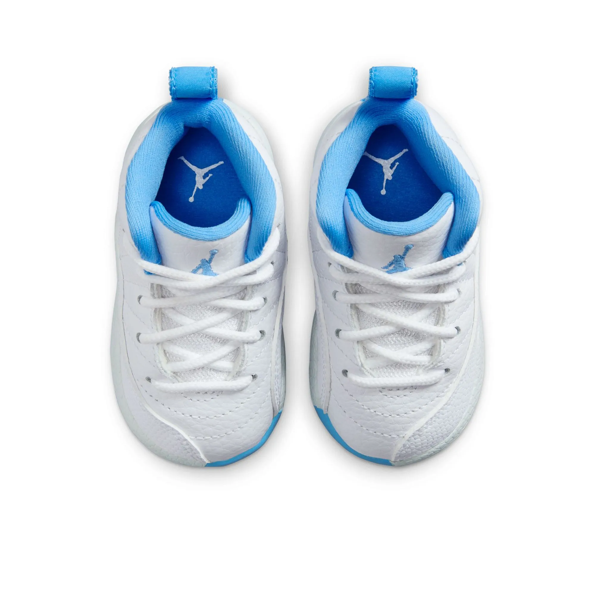 Jordan 12 Retro 'Melo' (TD) - White/University Blue