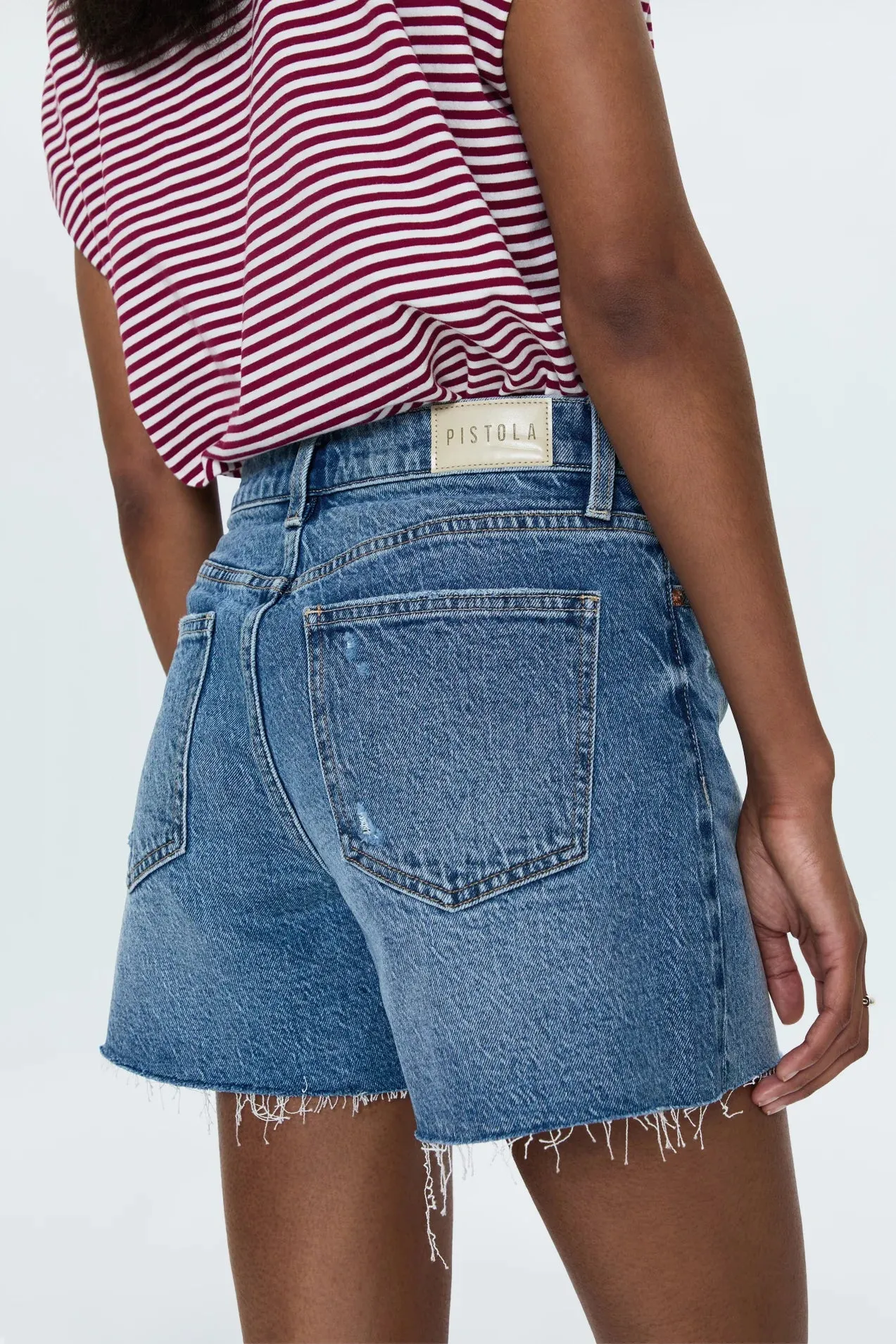 Kennedy Relaxed Mid Rise Cut Off Short~ Central Vintage